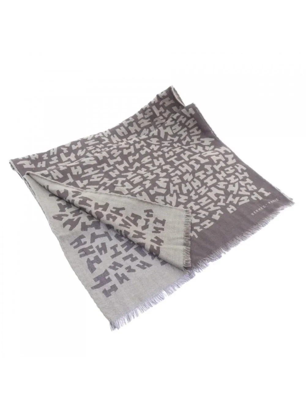 Hermes Shawl Scarf Beige